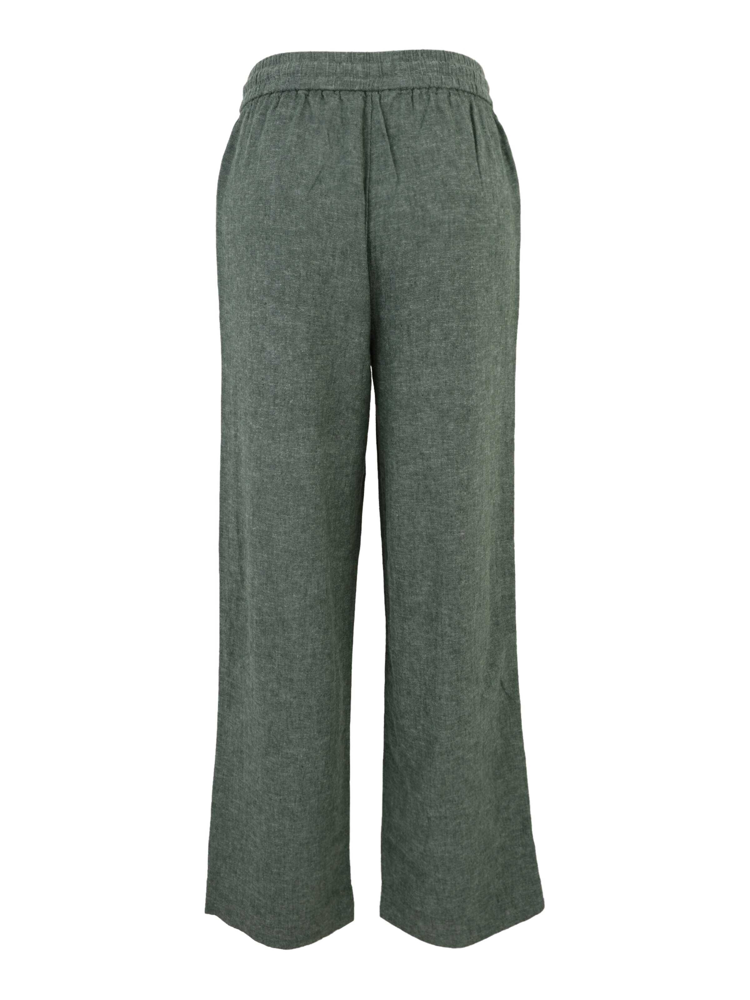 Wide Leg Pantalon 'Viana Ginia' MSCH COPENHAGEN en vert