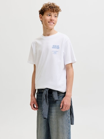 T-Shirt Jack & Jones Junior en blanc