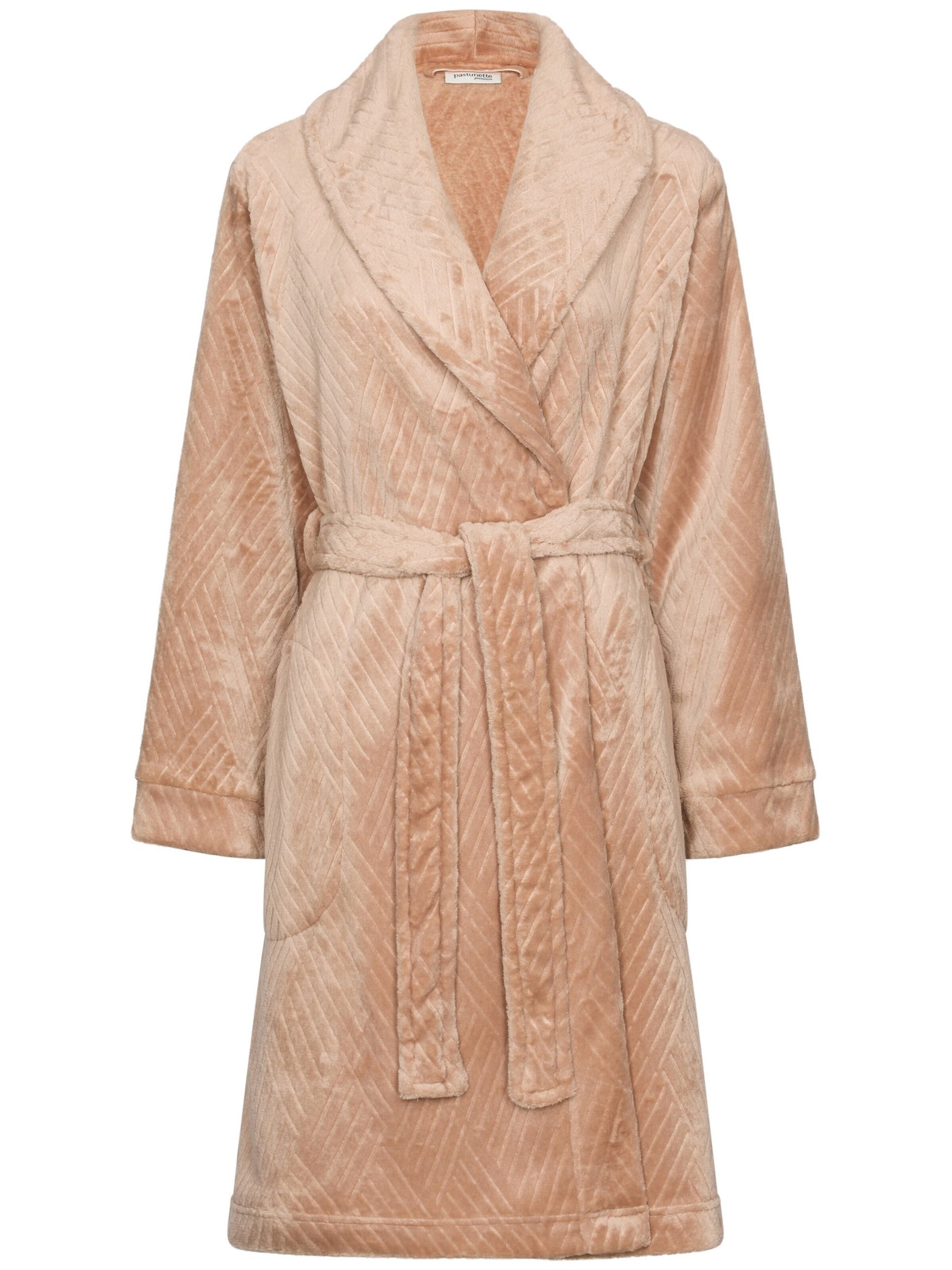 Pastunette Ochtendjas in Beige: voorkant