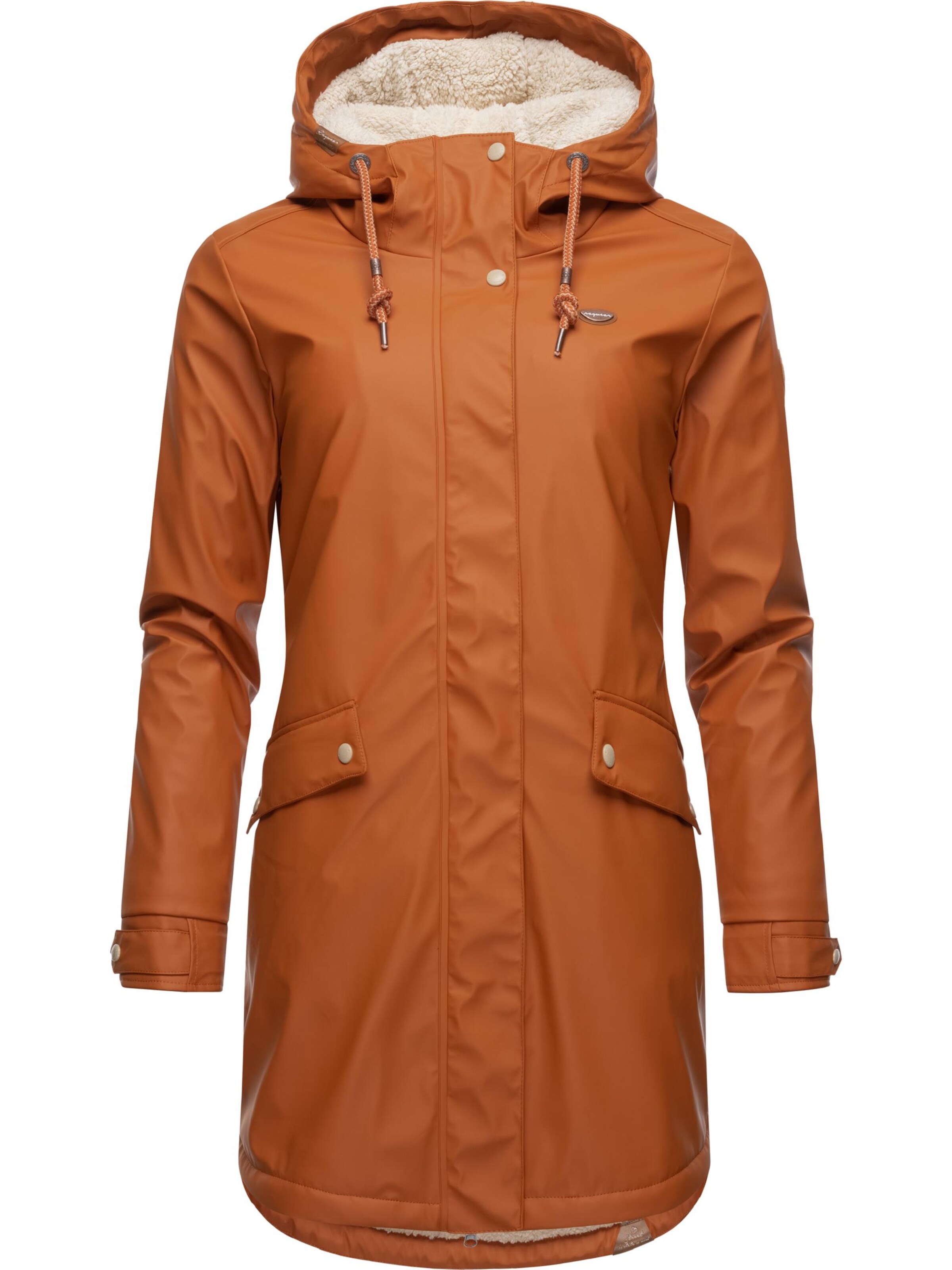 Ragwear Zimní kabát 'Tinsley' – hnědá