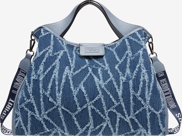 Soccx Handbag in Blue: front