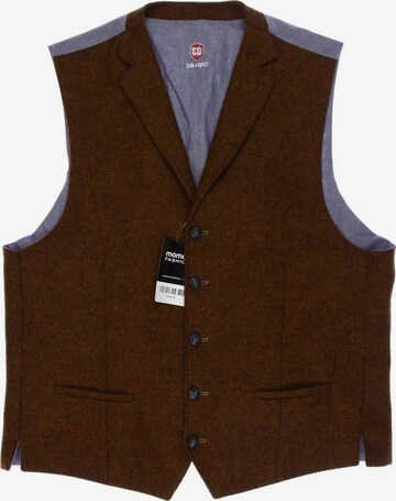 CG CLUB OF GENTS Vest in L-XL in Brown: front