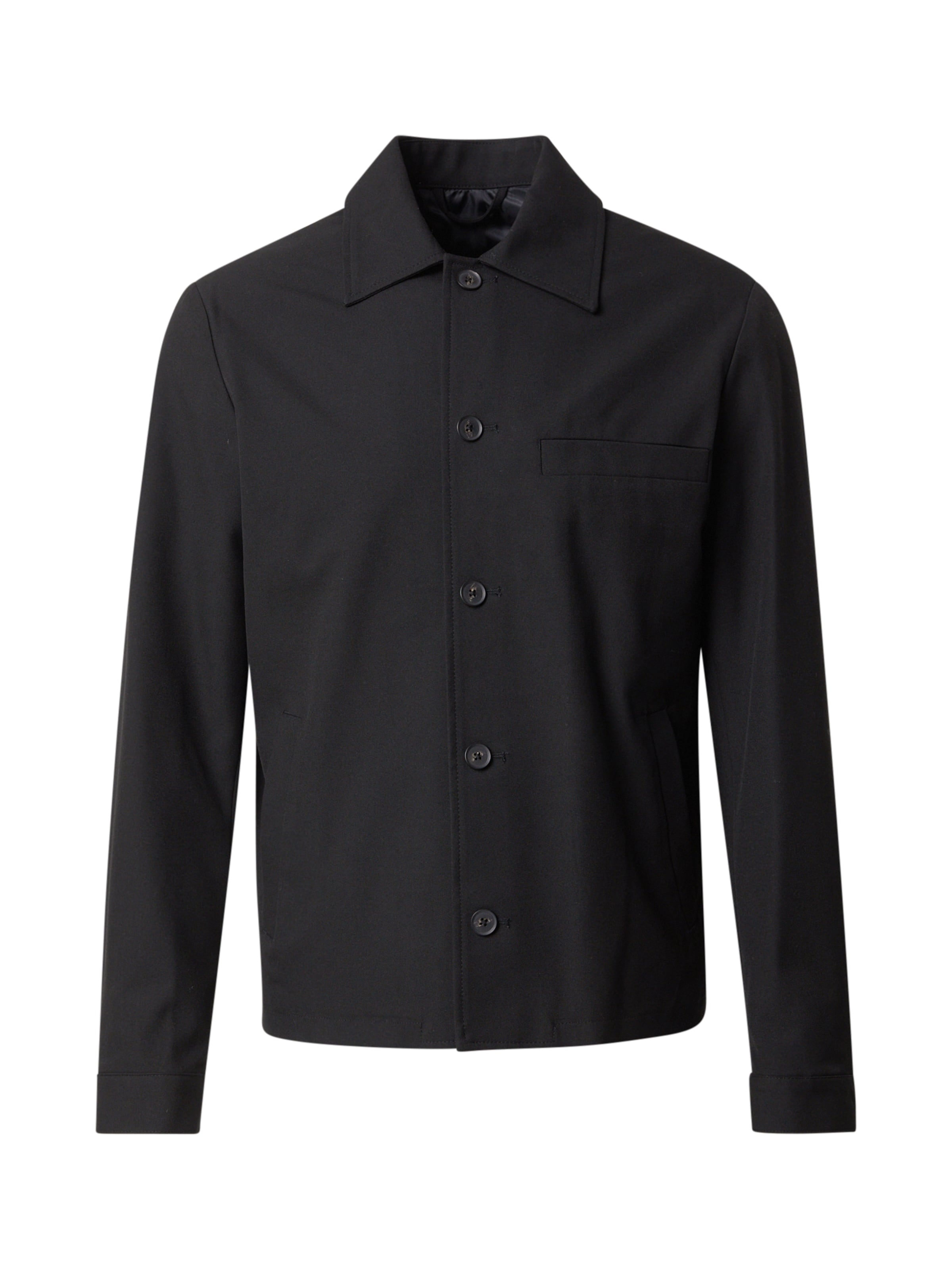 SELECTED Φθινοπωρινό και ανοιξιάτικο μπουφάν 'SLHRobert' σε μαύρο: μπροστά