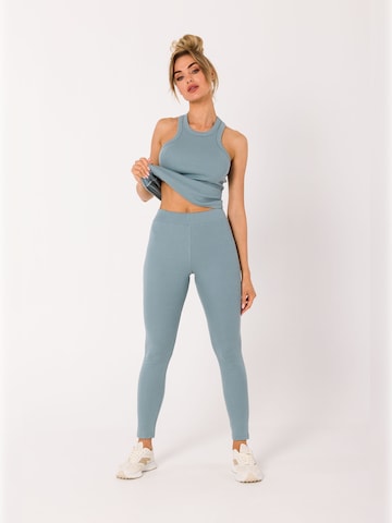 made of emotion Skinny Leggings in Grün