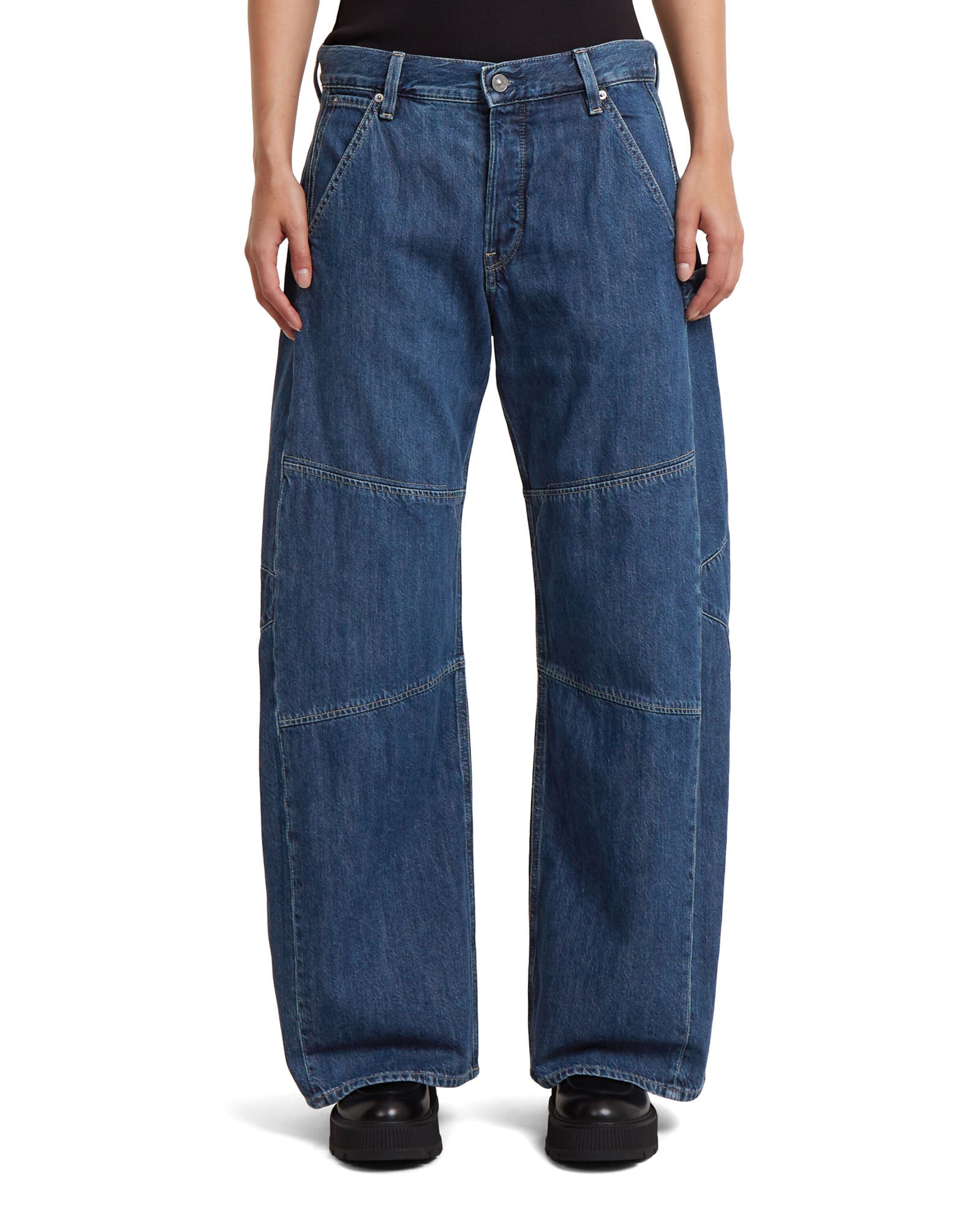 G-STAR Loosefit Jeans in Blauw: voorkant