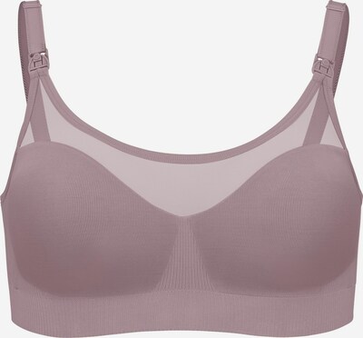 Bravado Designs Soutien-gorge d’allaitement ' Sheer ' en rose ancienne, Vue avec produit