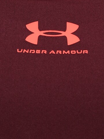 UNDER ARMOUR Bustier Sport bh 'Authentics' in Rood
