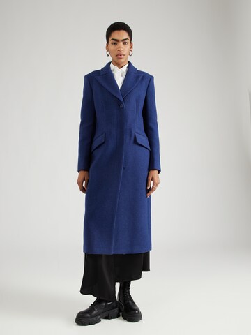 Manteau mi-saison Sisley en bleu : devant