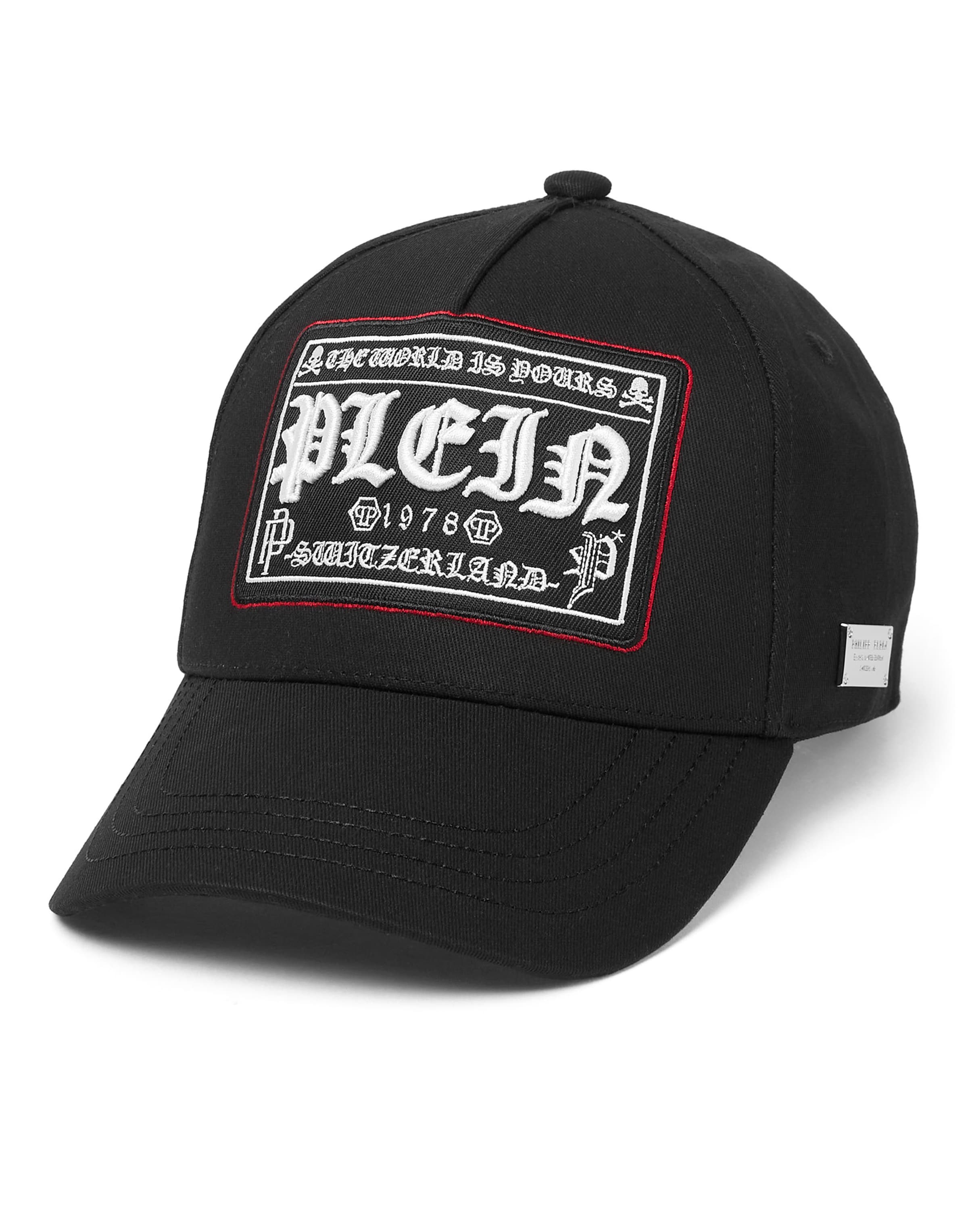 Philipp Plein - Gorra en negro: frente