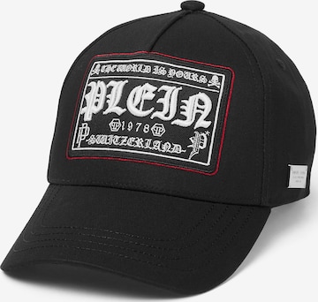 Philipp Plein Cap in Schwarz: Vorderseite