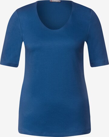 T-shirt STREET ONE en bleu : devant