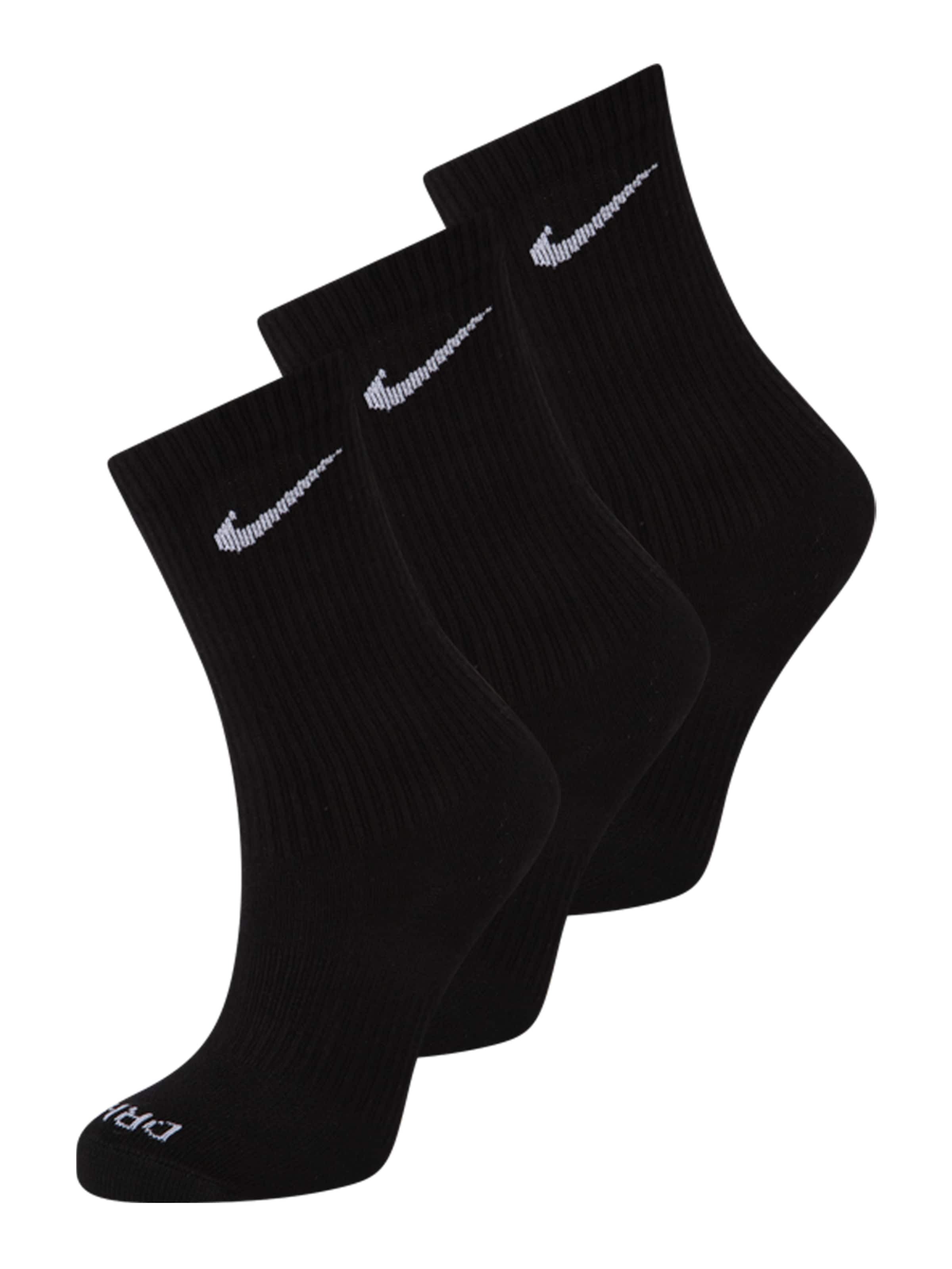 Nike Sportswear Sockor 'Everyday Plus' i svart / vit, Produktvy
