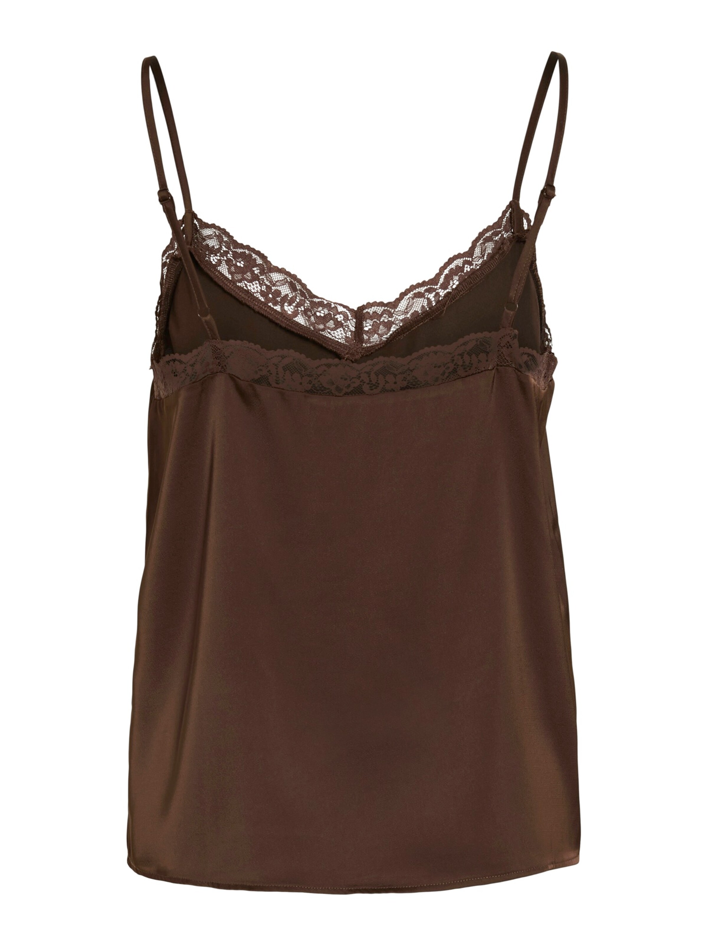 VILA Top 'VIENNA RAVENNA' in Brown