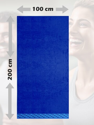 Lashuma Towel 'Lugano' in Blue