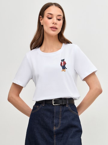 CAT by Maniita Lacitta Shirt in Wit