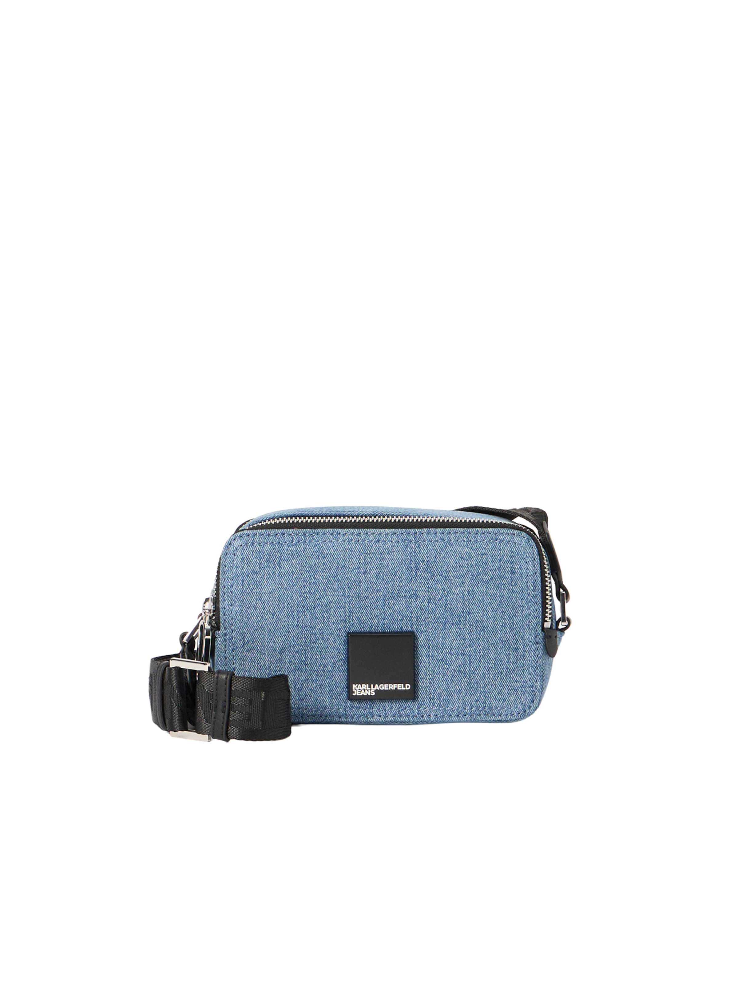 Borsa a tracolla di KARL LAGERFELD JEANS in blu: frontale