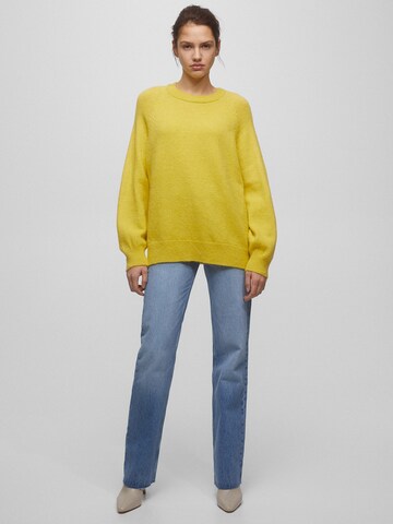 Pull&Bear Sweater in Yellow