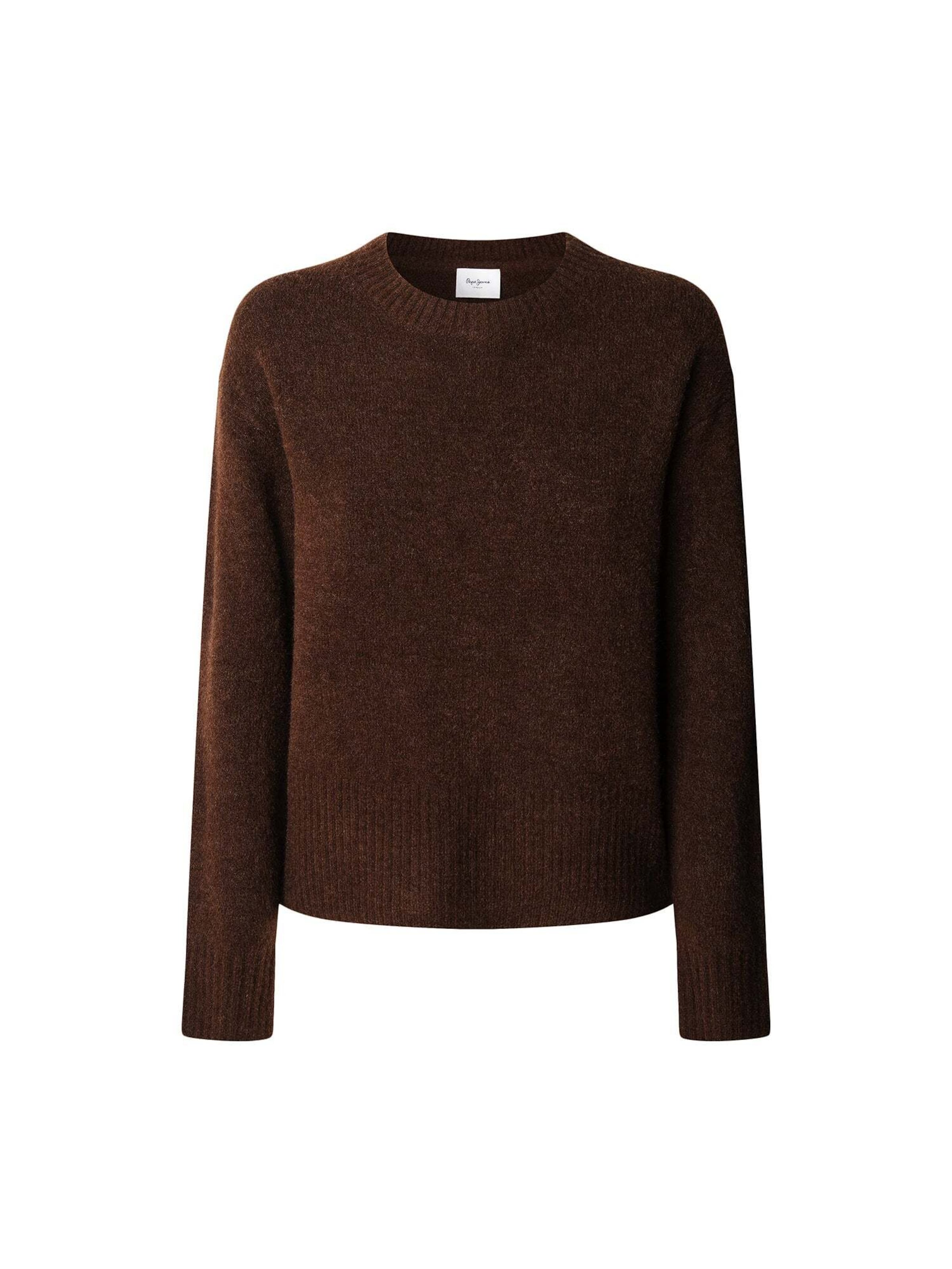Pepe Jeans Sweater 'Cecil' in Brown: front