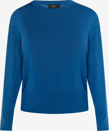 faina Пуловер 'Koosh' в синьо: отпред