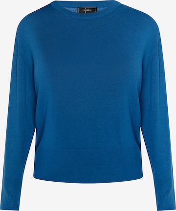 Pull-over 'Koosh' faina en bleu : devant