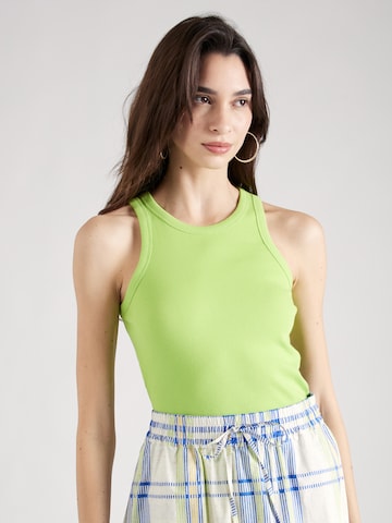 ARMEDANGELS - Top 'KANITA' en verde: frente