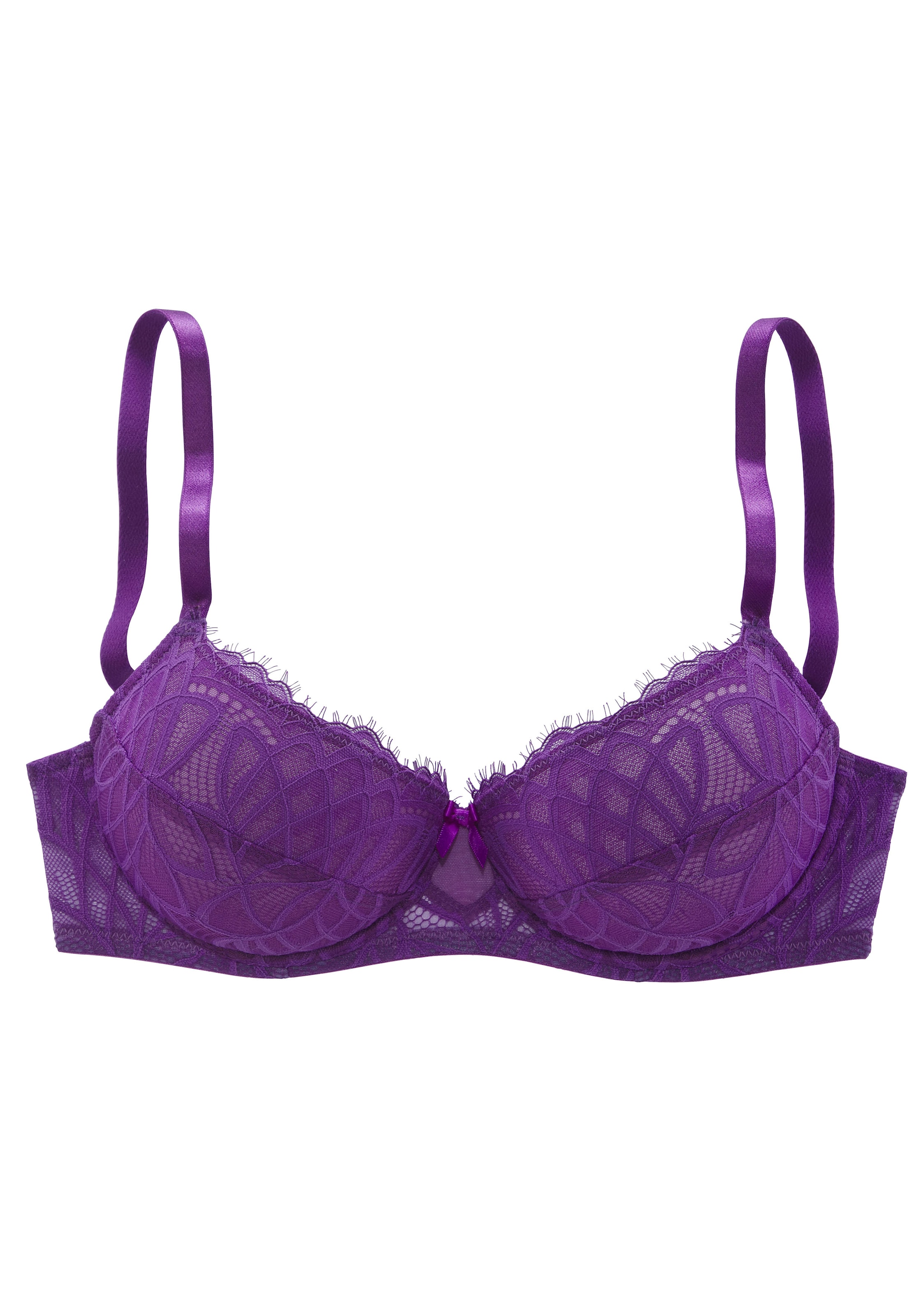 LASCANA Push-up BH in Lila: Vorderseite