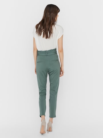 VERO MODA Slimfit Hose 'Eva' in Grün