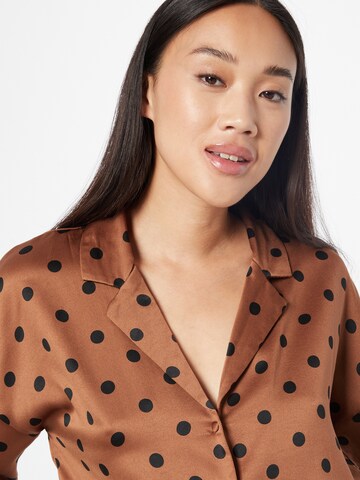 VERO MODA Blouse 'ESSI' in Brown