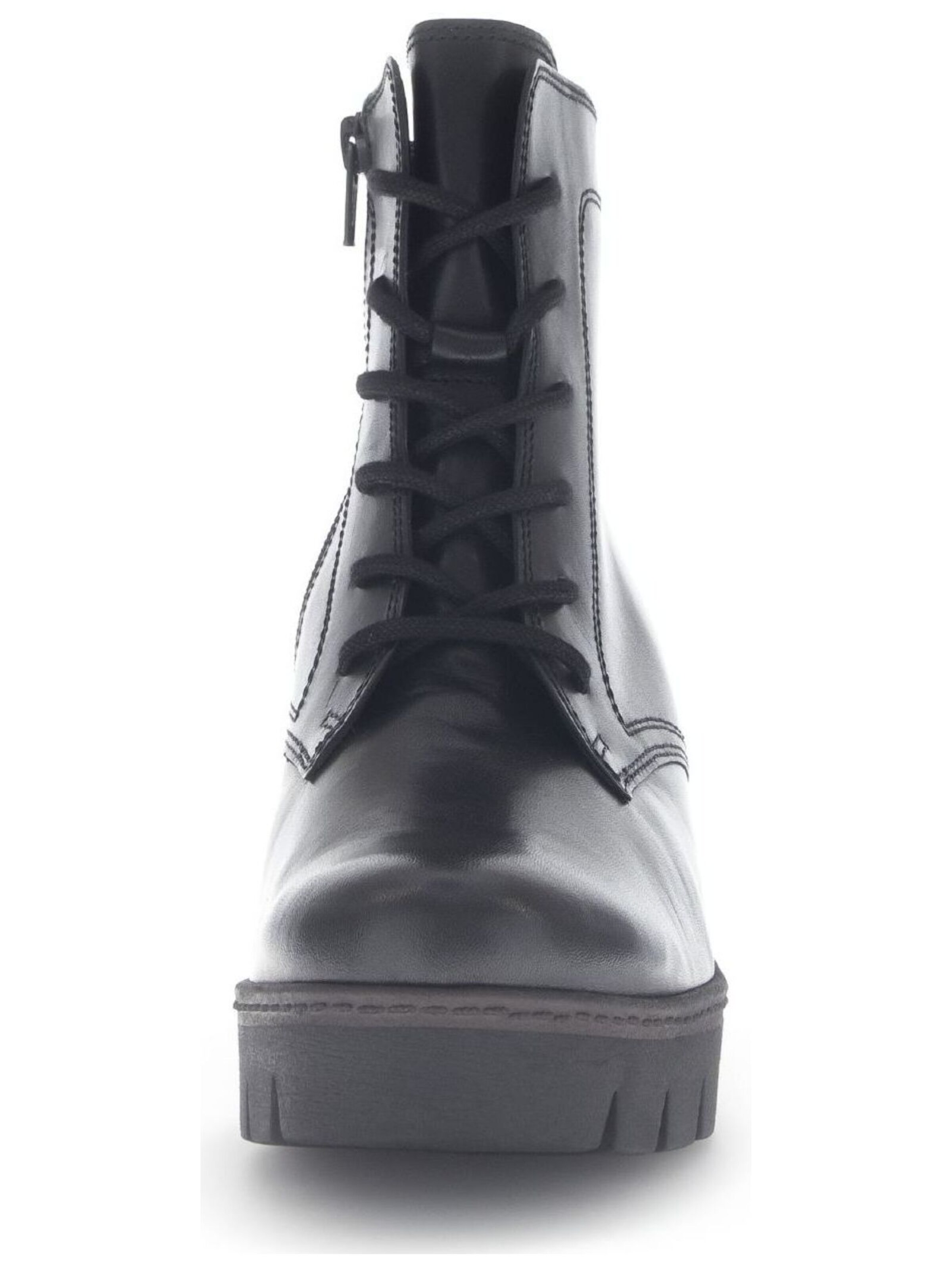 GABOR Schnürstiefelette in Schwarz