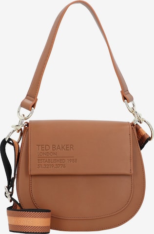 Sac bandoulière Ted Baker en marron : devant