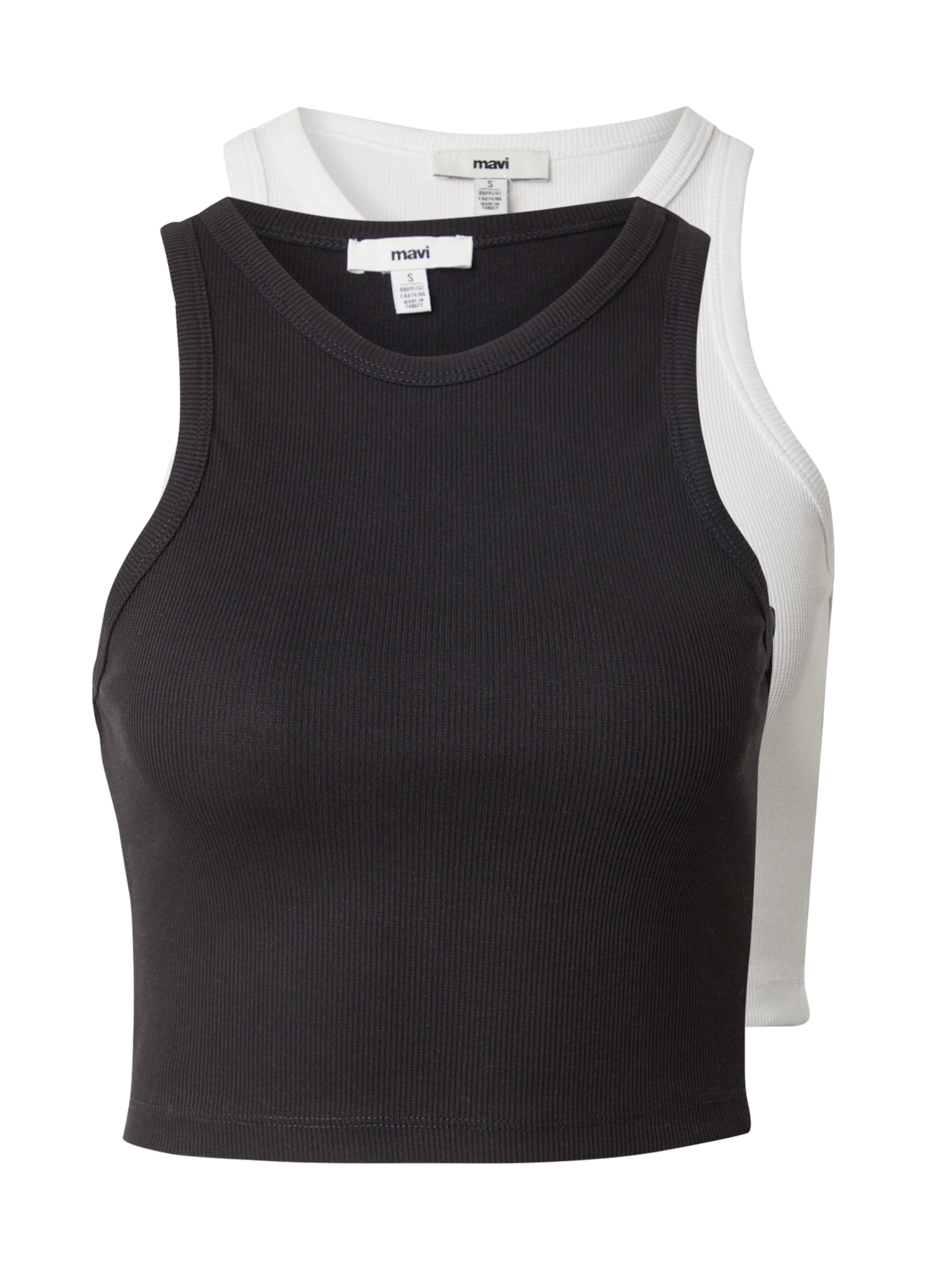 Top di Mavi in nero: frontale