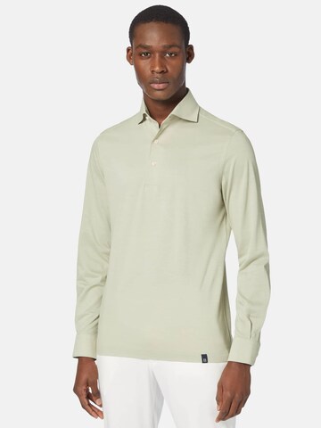 Boggi Milano Shirt in Groen: voorkant