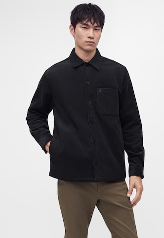 Samsøe Samsøe - Chaqueta de entretiempo 'Damon' en negro: frente