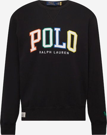 Felpa di Polo Ralph Lauren in nero: frontale