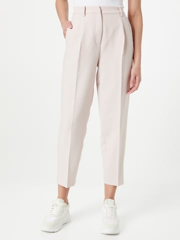 BRUUNS BAZAAR Tapered Pantalon 'Cindy Dagny' in Lila: voorkant