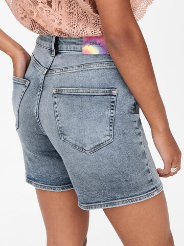 ONLY Regular Shorts 'Veneda' in Blau