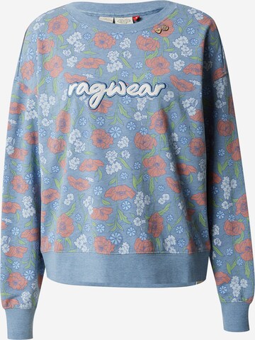 RagwearSweater majica 'JAVVA' - plava boja: prednji dio