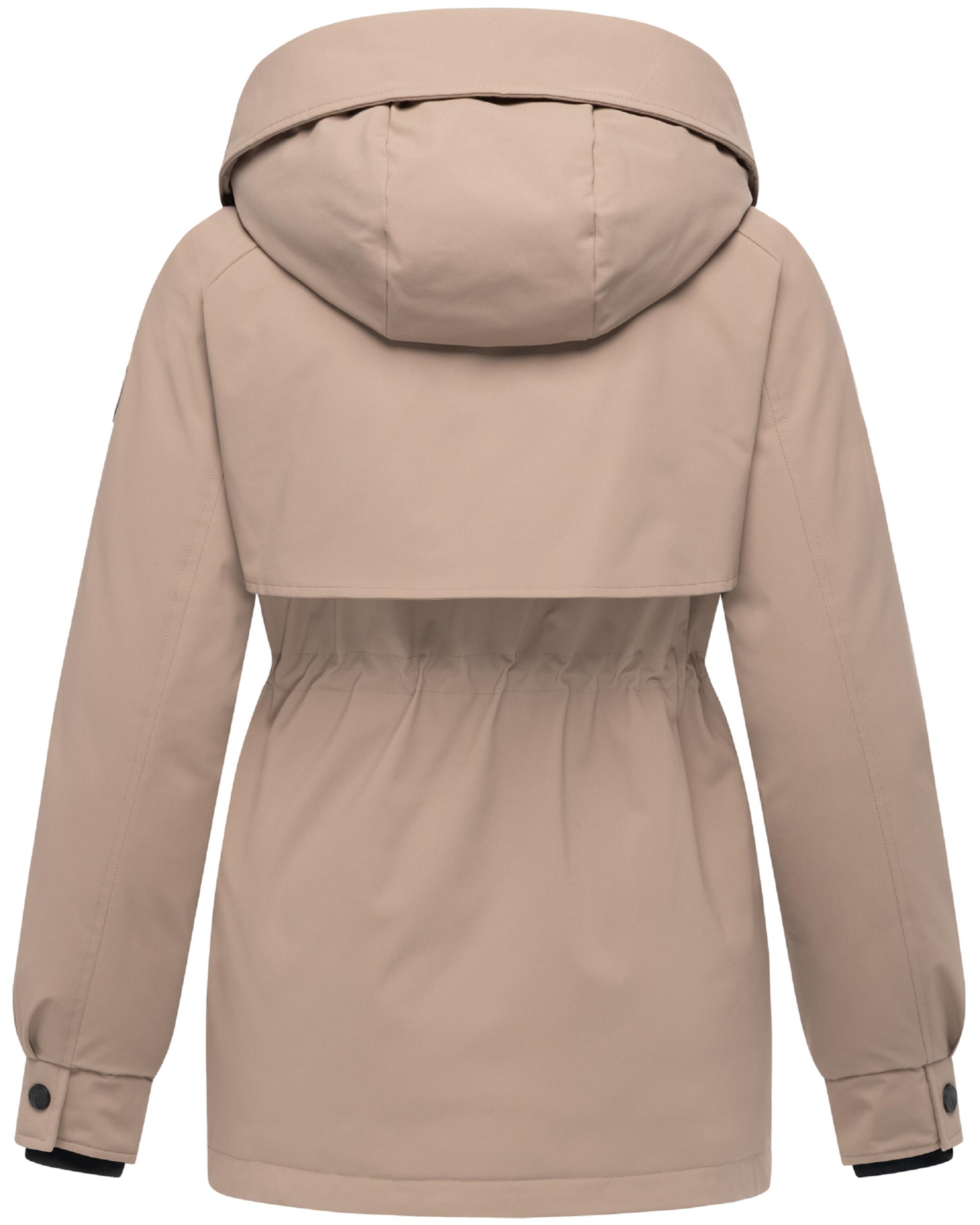 MARIKOO Pitkä talvitakki 'Shigaraa XVI' värissä beige