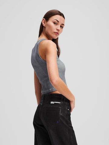 KARL LAGERFELD JEANS Top in Grey