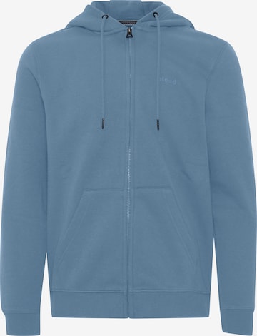 BLEND Zip-Up Hoodie in Blue: front