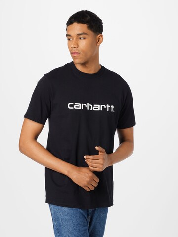 melns Carhartt WIP T-Krekls: no priekšpuses