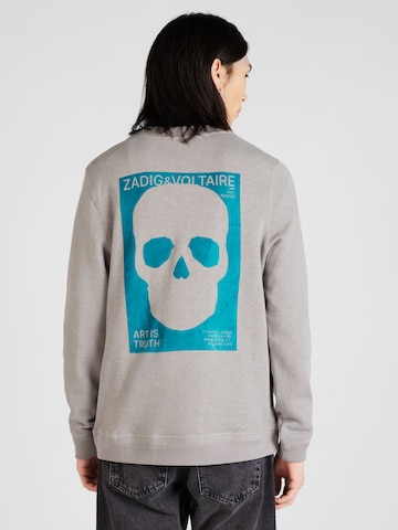 Zadig & Voltaire Sweatshirt 'STONY' in Grijs: voorkant