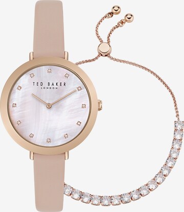 Ted Baker Analog Watch 'AMMY ICONIC' in Pink: front