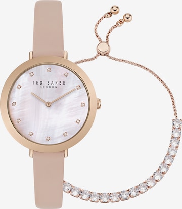 Ted Baker Uhr mit Armband Set 'AMMY ICONIC' in Pink: predná strana