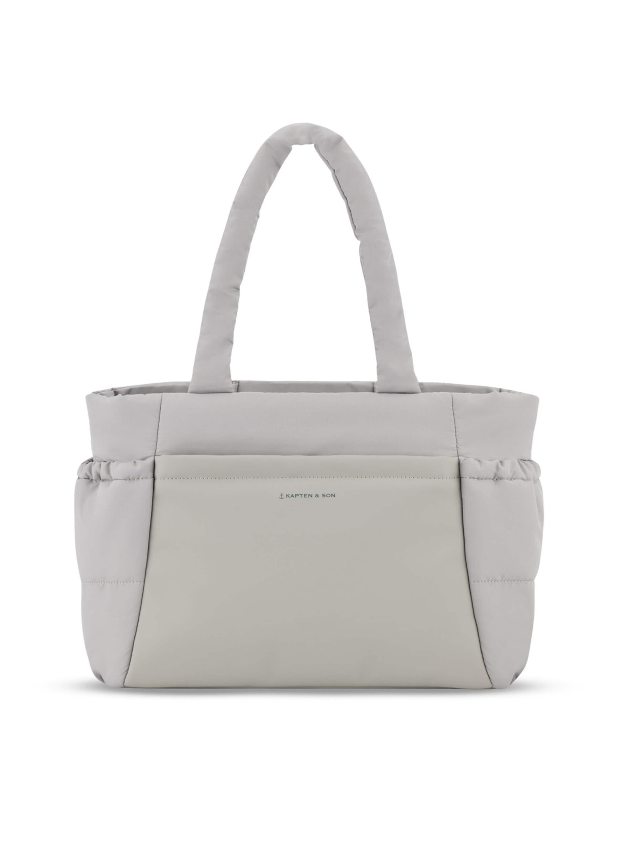 Cabas 'Hellvi Medium' Kapten & Son en gris : devant