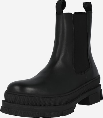 STEVE MADDEN Chelsea Boots 'WALT' in Black: front