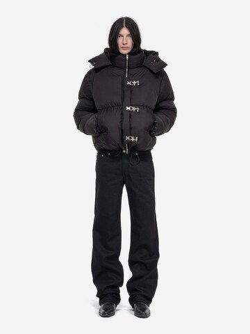 ENRAGE - Chaqueta de invierno 'FIREMAN PUFFER JACKET - BLACK' en negro