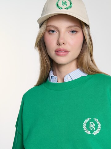 BIG STAR Sweatshirt 'SPRINGA' in Green