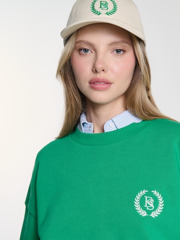 Sweat-shirt 'SPRINGA' BIG STAR en vert