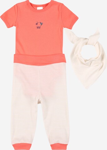 SCHIESSER Set in Orange: front